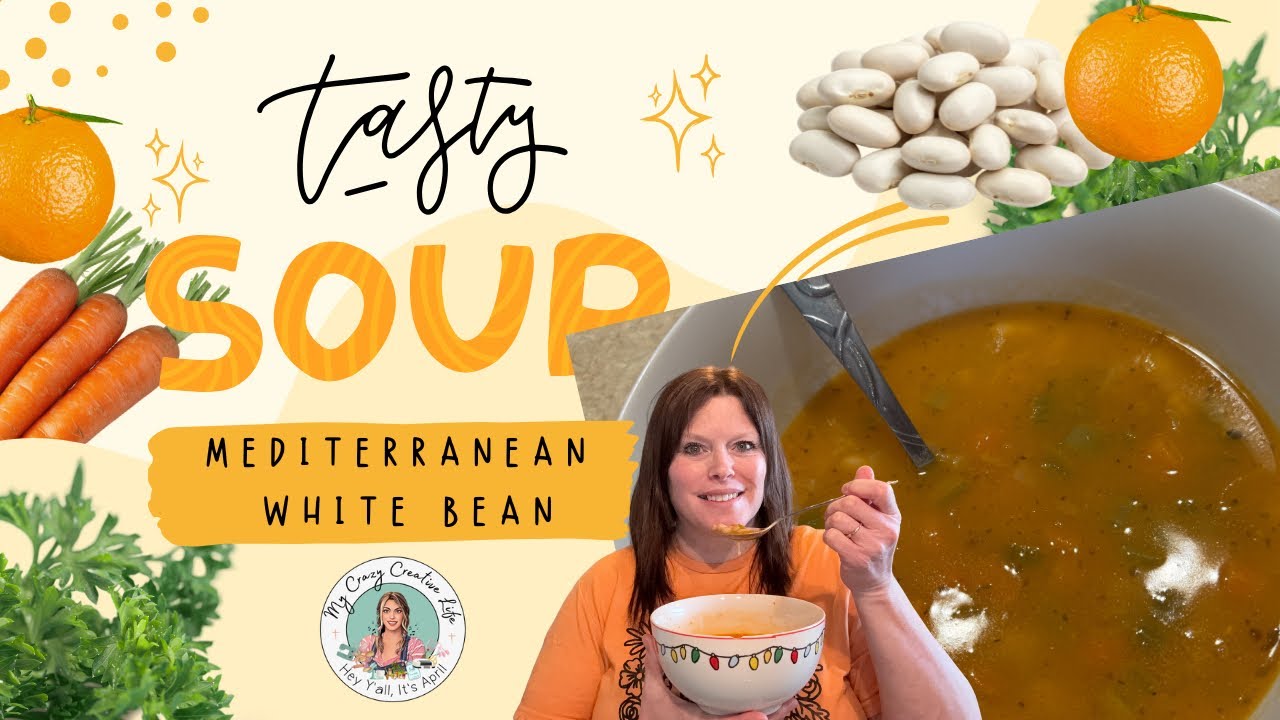 🥣 Средиземноморский суп из белой фасоли с морковью и апельсинами. Очень вкусно! 
