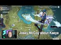 Josey Montana McCoy (Kaeya's EN VA) Talks about Kaeya