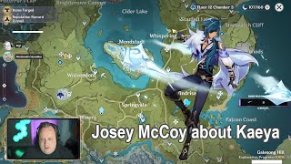 Josey Montana McCoy (Kaeya's EN VA) Talks about Kaeya