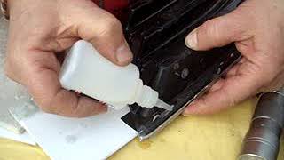 HOW TO REPAIR SILICON, POLYPROPYLENE, POLYETHYLENE, TEFLON  MATERIALS WITH PRIMER