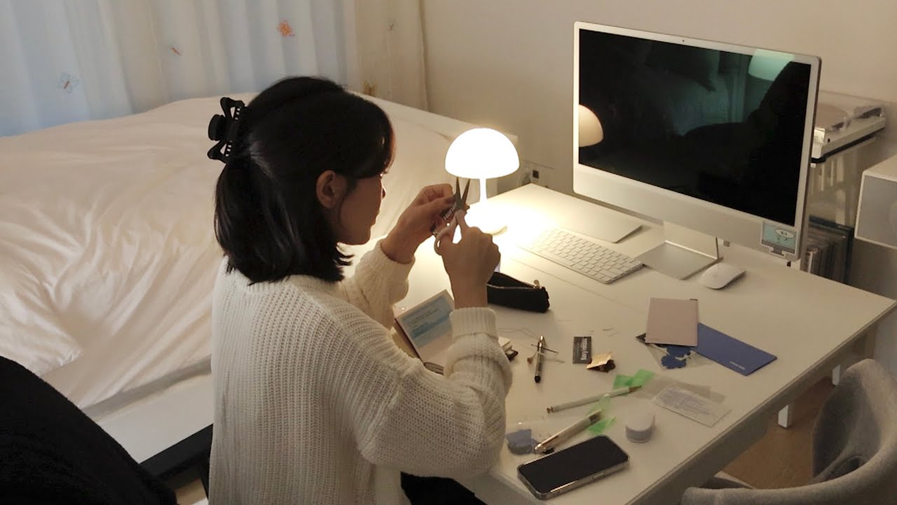 주얼리 정리와 콘서트 기록, 카페 독서 🏡 단발.. 후회하나요?