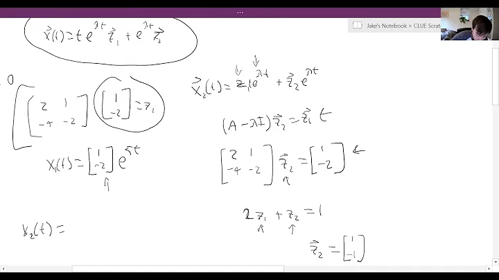 Solving Homogeneous Linear Systems of Differential Equations with Repeated Eigenvalues