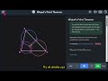 "Triangular Geometry," a tutorial to the app