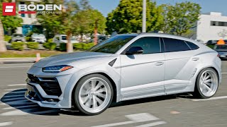 STEALTH Novitec Lamborghini Urus Esteso Widebody on HRE & Sonic Tools Delivery