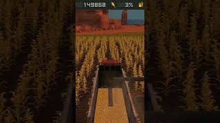 unloading so combine can finish the field #giantssoftware #fs18 #fs18gameplay #farmingsimulator18
