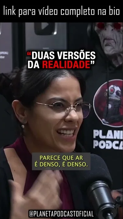 imagem do vídeo "...TÁ ERRADO" com TARYANA ROCHA (TRANSTORNO NARCISISTA) | Planeta Podcast (Mente Humana) #shorts