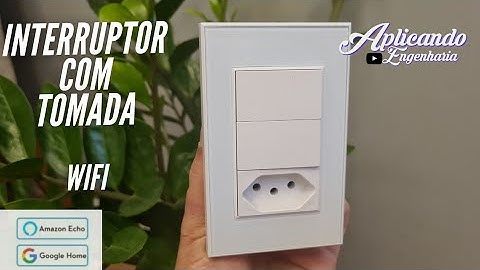 Interruptor com WIFI Zemismart compatível com Alexa e Google - Tuya Smart .