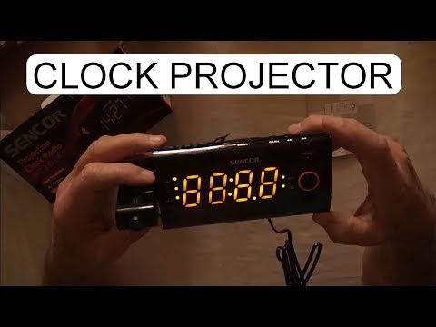 UNBOXING CLOCK PROJECTOR SENCOR SRC 330 OR