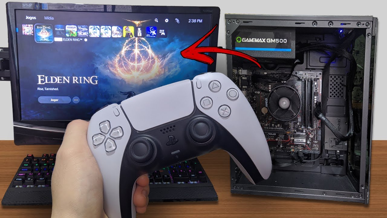 Como posso montar um PC com o mesmo poder de um PS5?