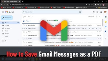 How to Save Gmail Messages as a PDF (Guide)