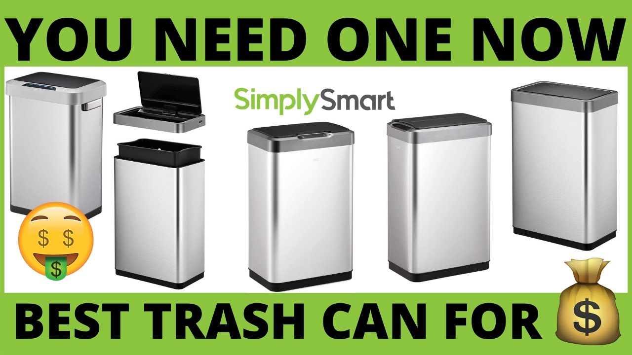 Best Smart Kitchen Trash Can for the Money Review & Demo (2021) YouTube