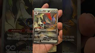 Pokémon 2 gold stars N&#39;Zoroark card ex 185/159 Scarlet&amp;Violet Journey Together textured.