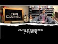 Course of economics csspms