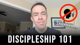 Discipleship 101: Nobody notices you, and that’s a good thing
