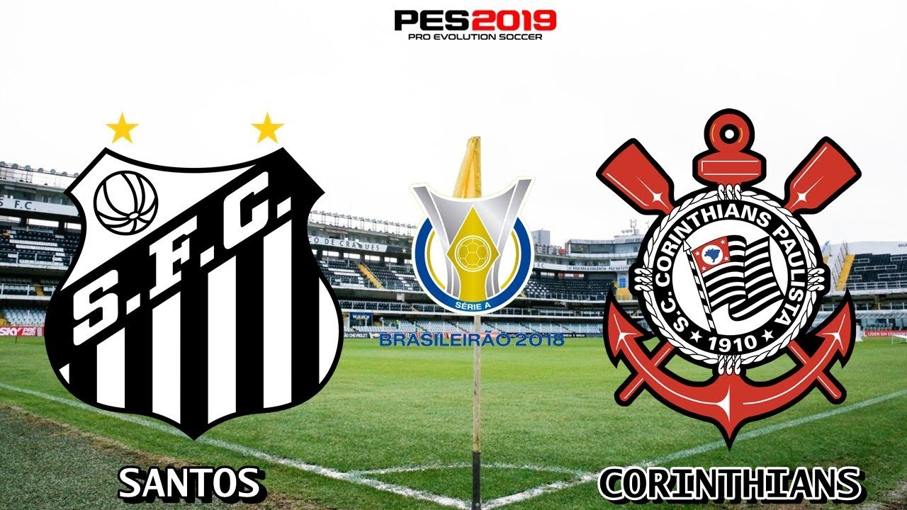 Pes 19 Santos X Corinthians Brasileirao 18 Gameplay Ps4 Youtube
