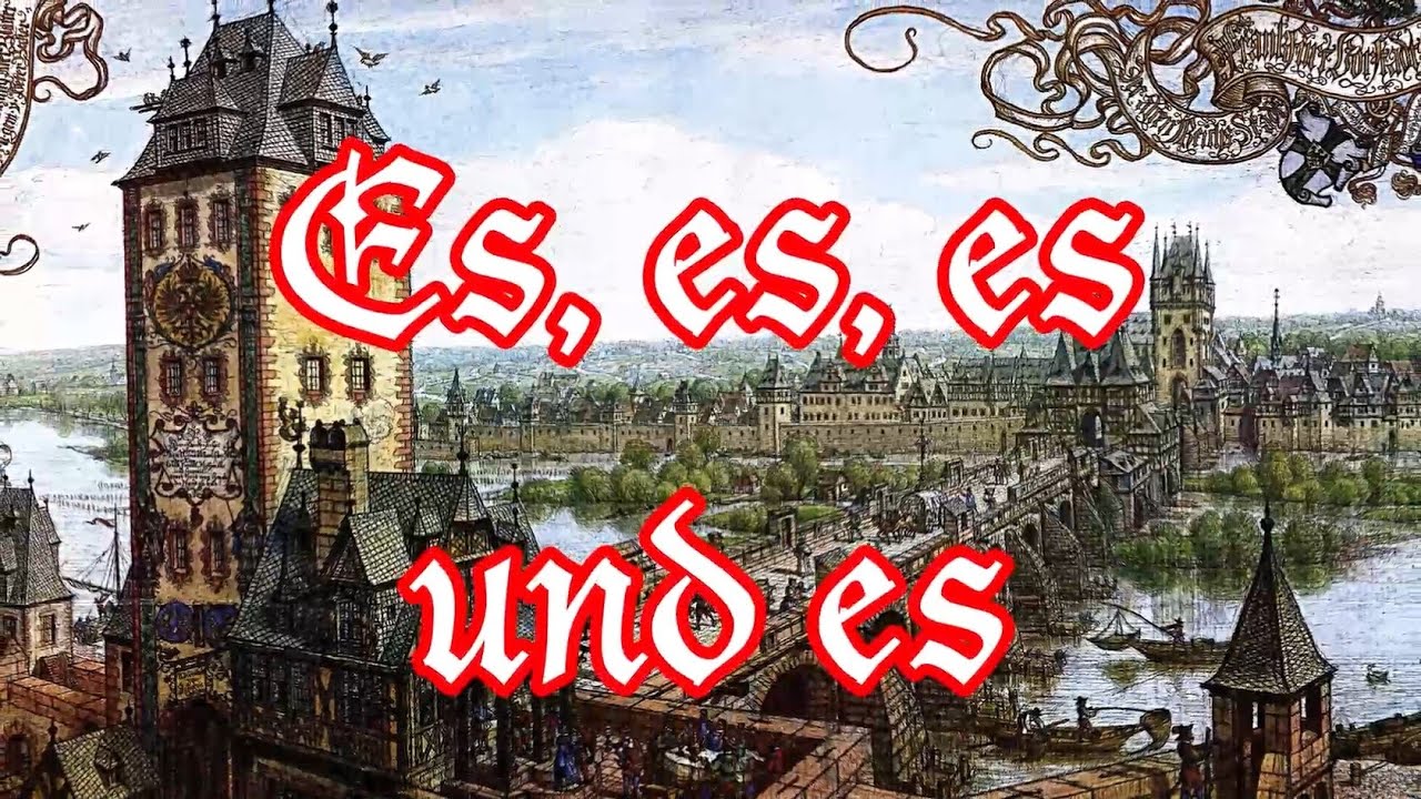 Es, es, es und es (Gesellenlied) - German craftsmen song + English Translation