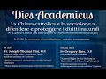 Fr. Gregory Pine, OP: “The Catholic Church and the Vocation to Defend and Protect Natural Rights”