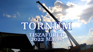 TORNUM HR3 Gabonaszárító Daruzás  -  Tiszafüred 2022 Május