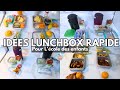 Goters pour lcole  ides de lunchbox pas chre et facile  kids lunchbox recipes for school 2024