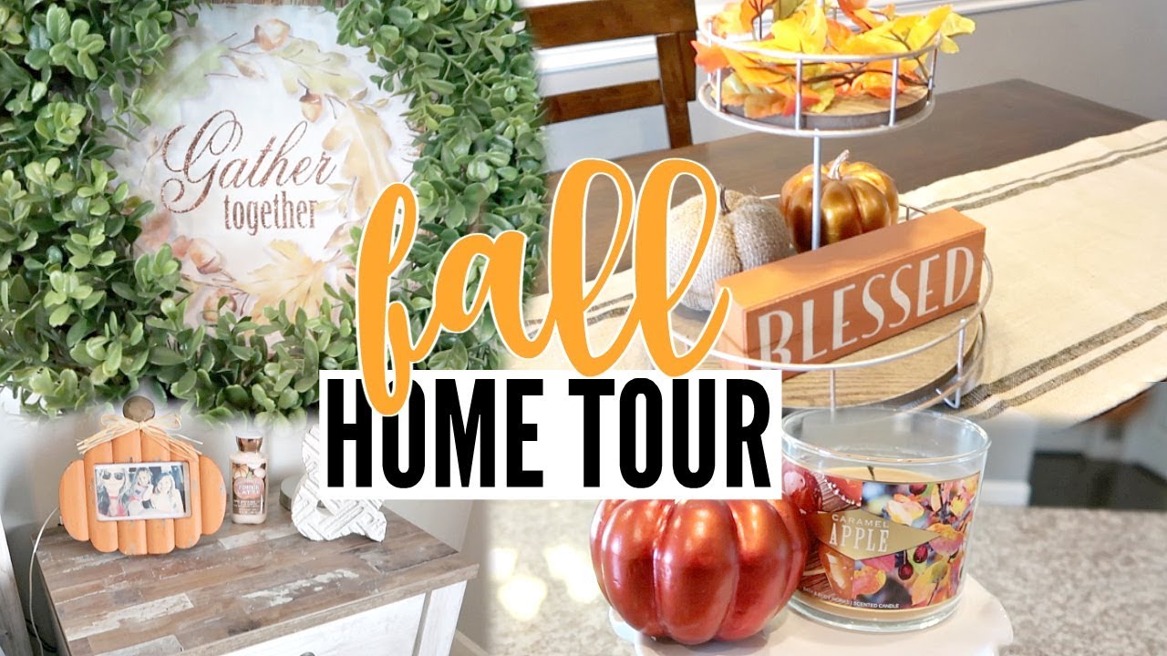 🍁 FALL HOME TOUR 2018 | FALL FARMHOUSE STYLE | ENTIRE HOUSE TOUR
