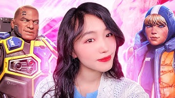 SHE CAN PLAY ANY LEGEND??? CLAPPING CHEEKS ON OLYMPUS | Apex Legends