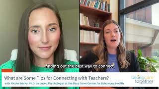 Tips for Connecting with Your Child's Teacher