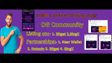 OGC Mining app II 100% confirm mining project II OG community II How to create account on OGC app