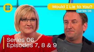 How Tired is Sarah Millican? | Would I Lie to You?  S06 E07,08 & 09  Full Episode | Banijay Comedy