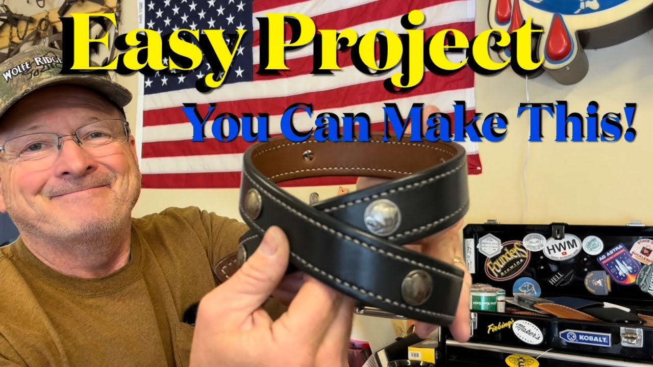 How To Build A Custom Leather Concho Belt | Easy Steps To A  display picture 2
