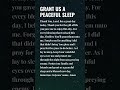 Grant Us A Peaceful Sleep Powerful Night Prayer Evening Prayer Before You Sleep Grant Us A Peaceful Sleep Powerful Night Prayer Evening Prayer Before You Sleep