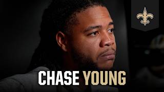 Chase Young on game vs. Lions, officiating call | New Orleans Saints