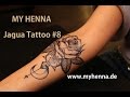 MY HENNA - Jagua Tattoo # 8 (Rose)