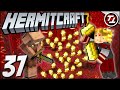 Insane Piglin Bartering Farm / Gold Farm!! - Hermitcraft Season 7: #37