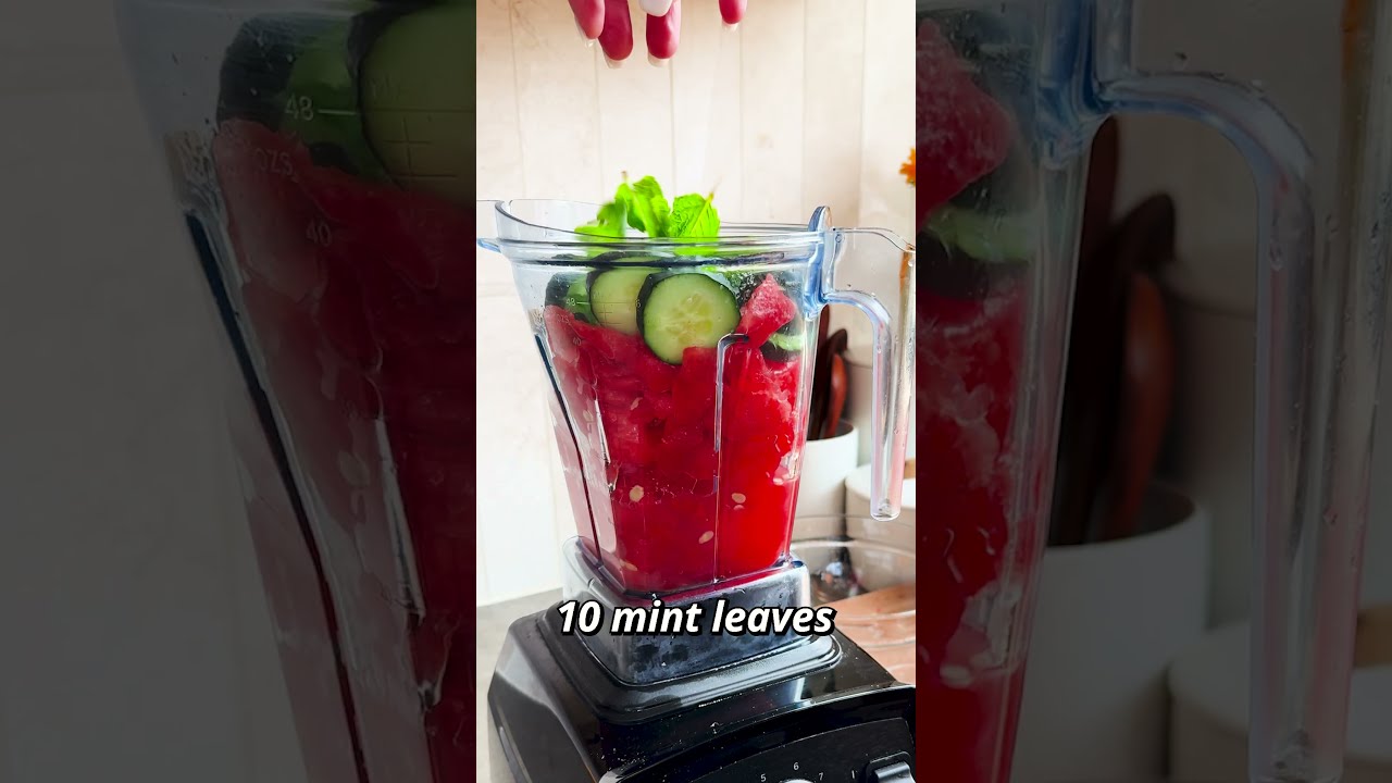Make This Refreshing Summer Drink In 1 Minute Watermelon AguaFresca