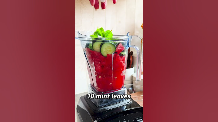 Make This Refreshing Summer Drink in 1 Minute: 🍉 Watermelon #AguaFresca