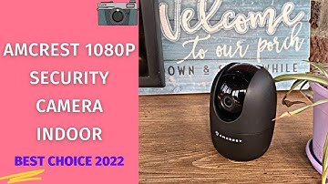 Amcrest ASH21 1080P WiFi Security Camera Indoor Review & Instructions Manual