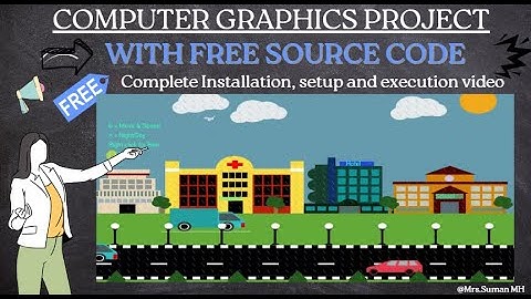 City View | OpenGL Project |  Computer Graphics Project | With Free Source Code