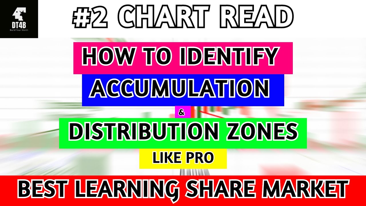 How to Identify accumulation & distribution zone in Chart Easily Understand Stock Market By 