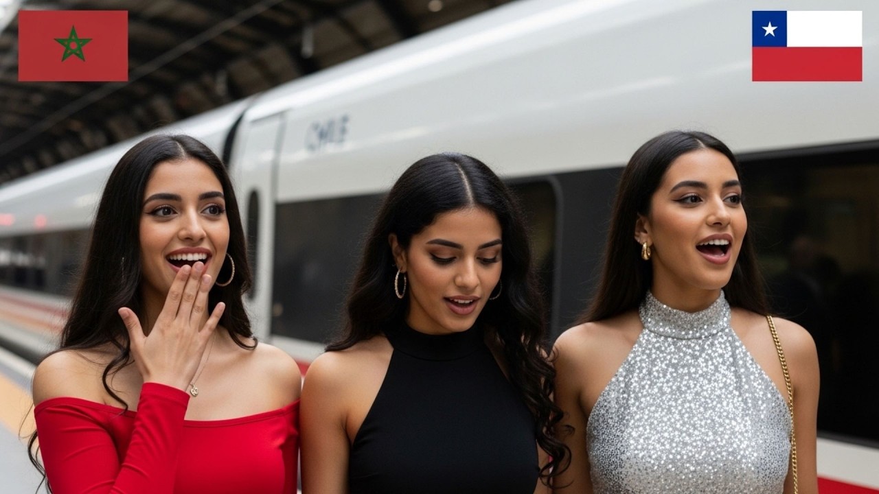 Viajera árabe compara Brasil, Argentina y Chile y queda en silencio