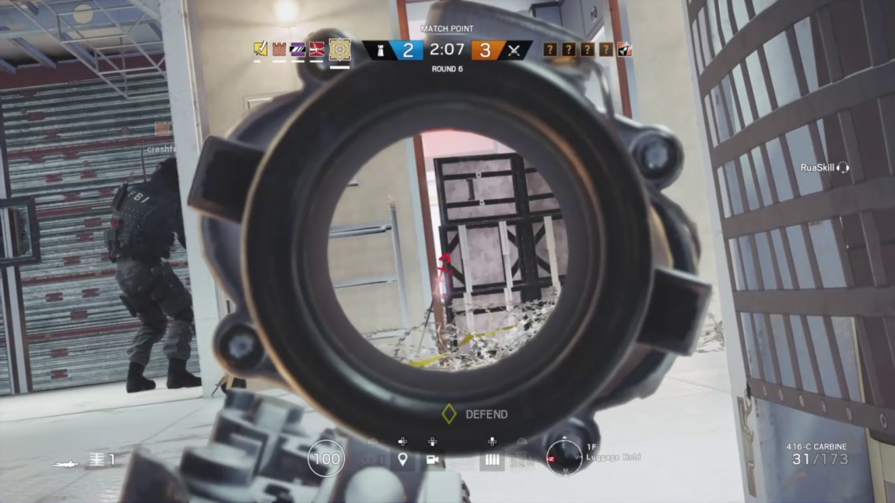 Tom Clancy's rainbow six siege ranked COMEBACK VICTORY - YouTube