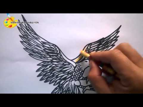 Vẽ Chim Đại Bàng/How To Draw A Eagle - Youtube