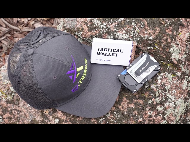 Extremus Tactical RFID Ultra-Thin Design Carbon Fiber Wallet class=