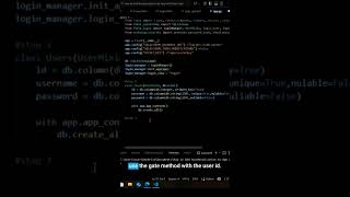 #coding  part 8 of adding authentication to App with flask login