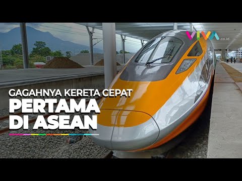 Tampang Mentereng Kereta Cepat Jakarta-Bandung