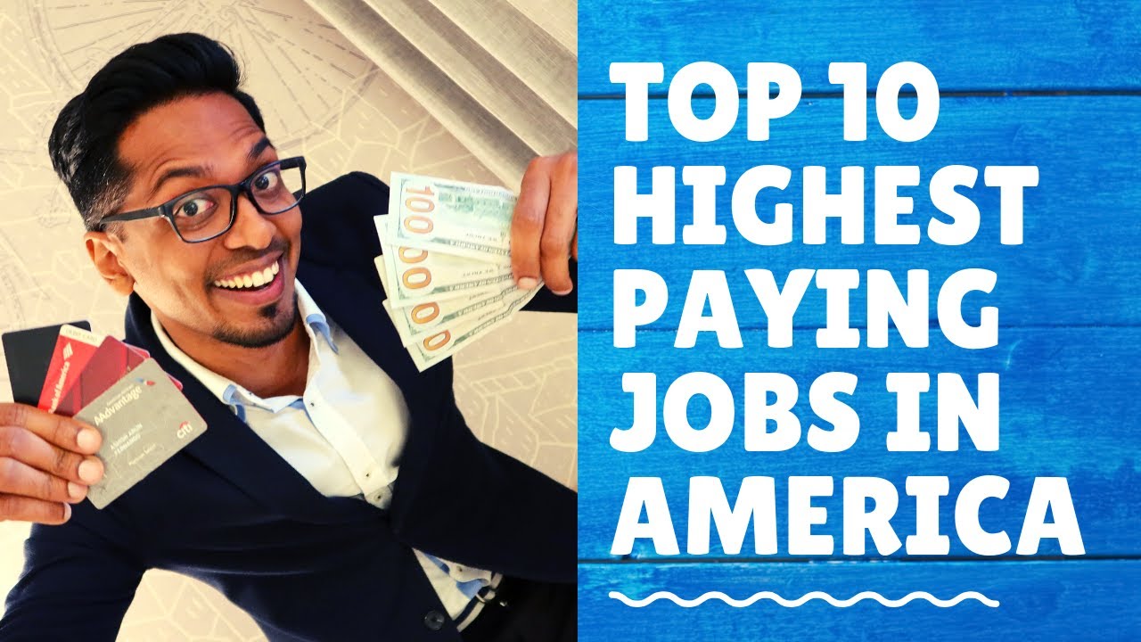 Top 10 High Paying Jobs In America 2019-2020 (Even For International ...