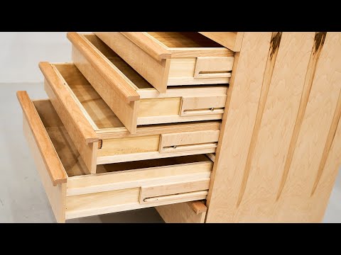 How To Make Wooden Full Extension Drawer Slides -
