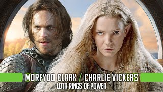 The Rings of Power: Morfydd Clark and Charlie Vickers on the Sundering Seas & Favorite LOTR Scene