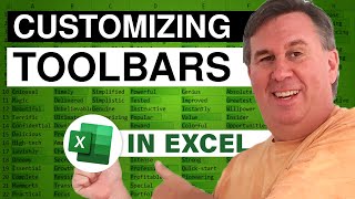 Excel - Customize Your Excel Toolbars: Adding Icons, Copying Button Images, and More! - Episode 422