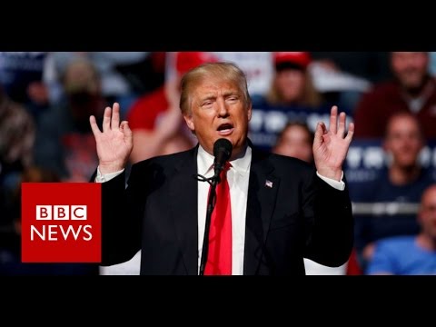 What Donald Trump's hand gestures say about him - BBC News