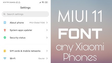 How to Apply Miui 11 Lanting Font 🔥 on Any Xiaomi Device | No Root | No Third Party Application ❌
